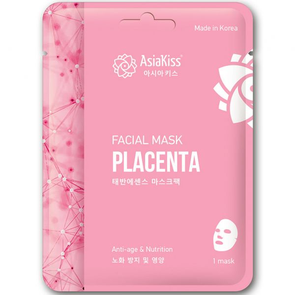 AsiaKiss Facial Mask Placenta EXTRACT Facial Mask Placenta 25 g